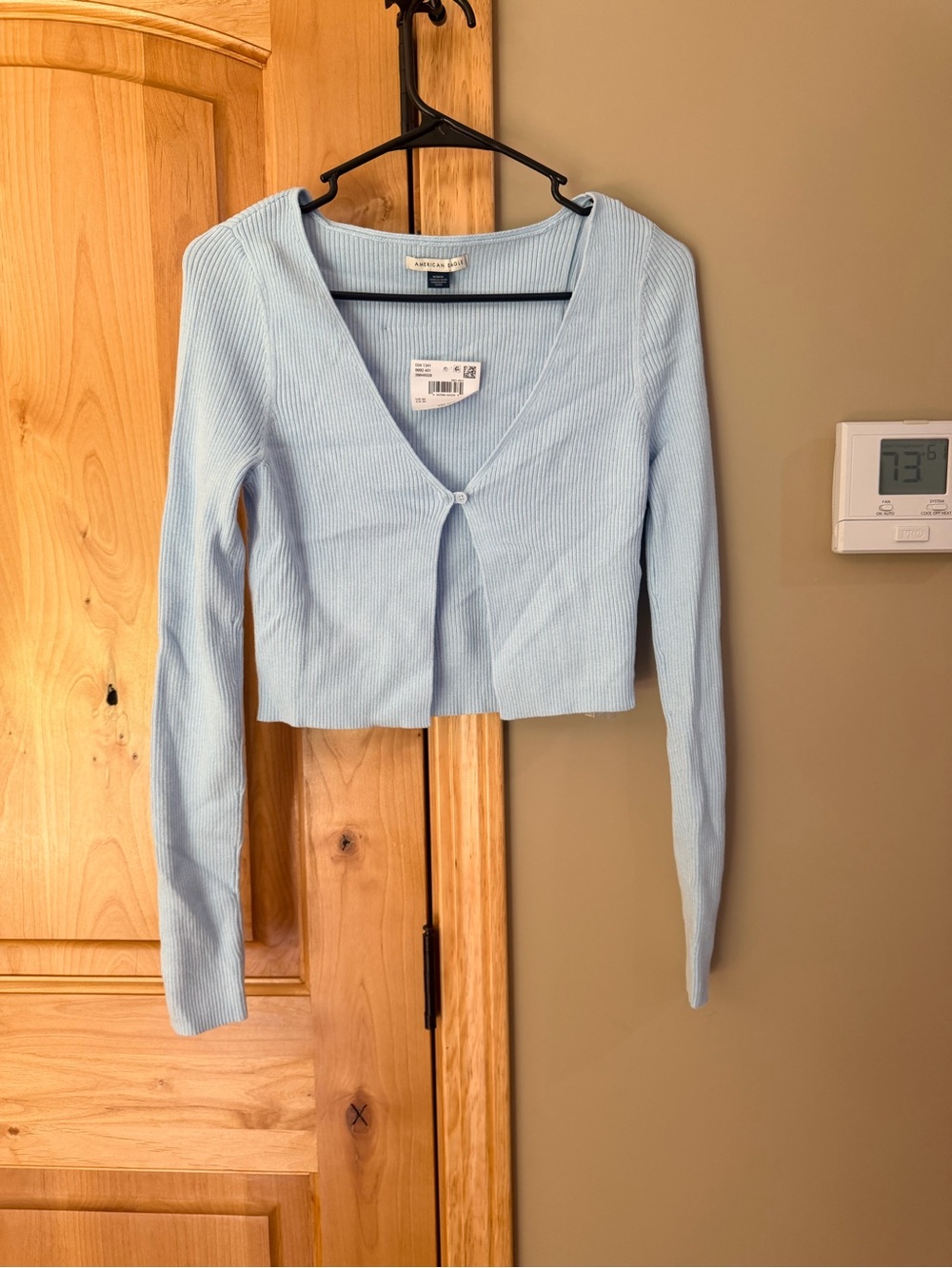 AE open front sweater